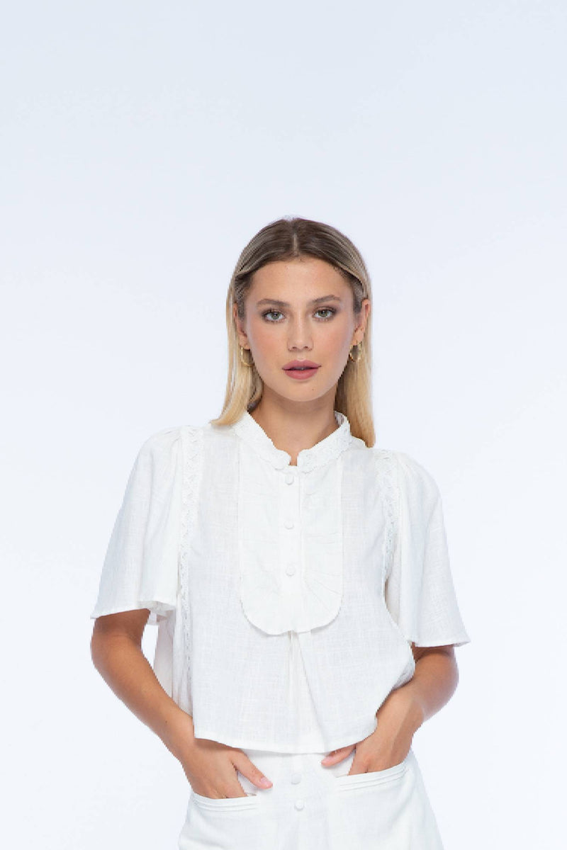 Myla Linen Top