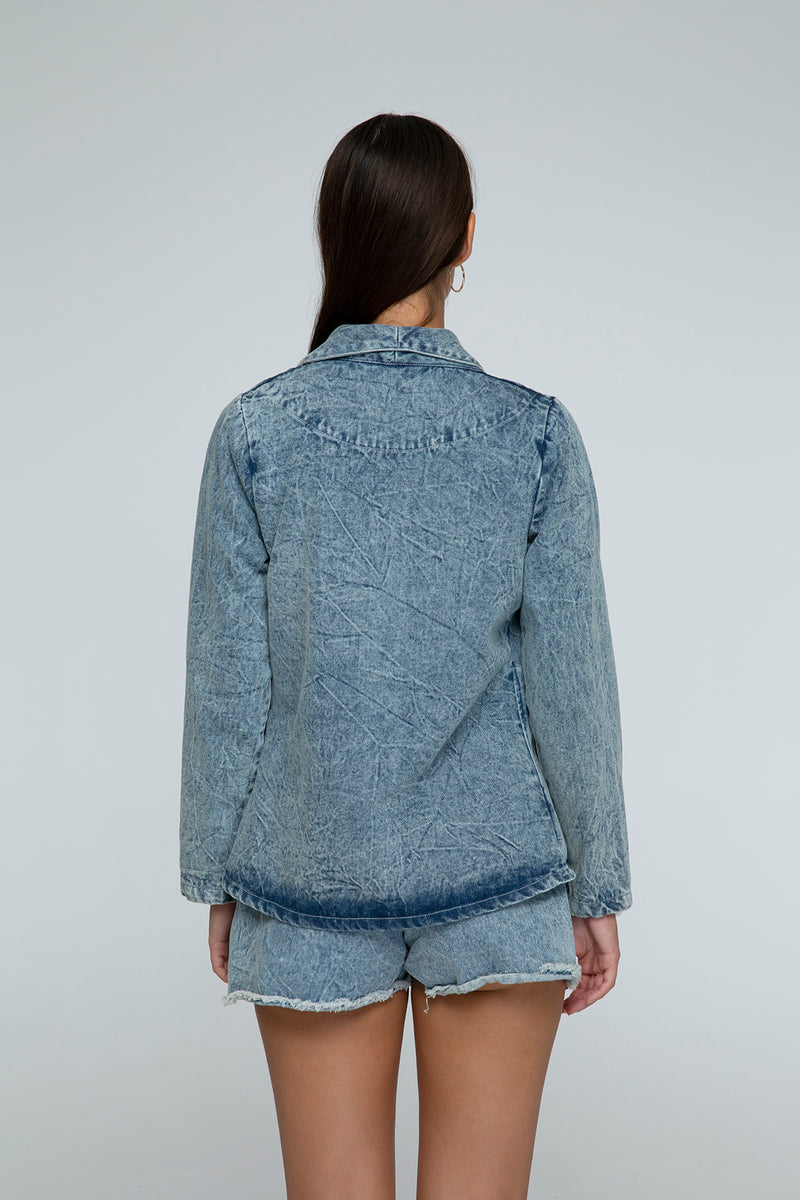 Ryona Denim Blazer