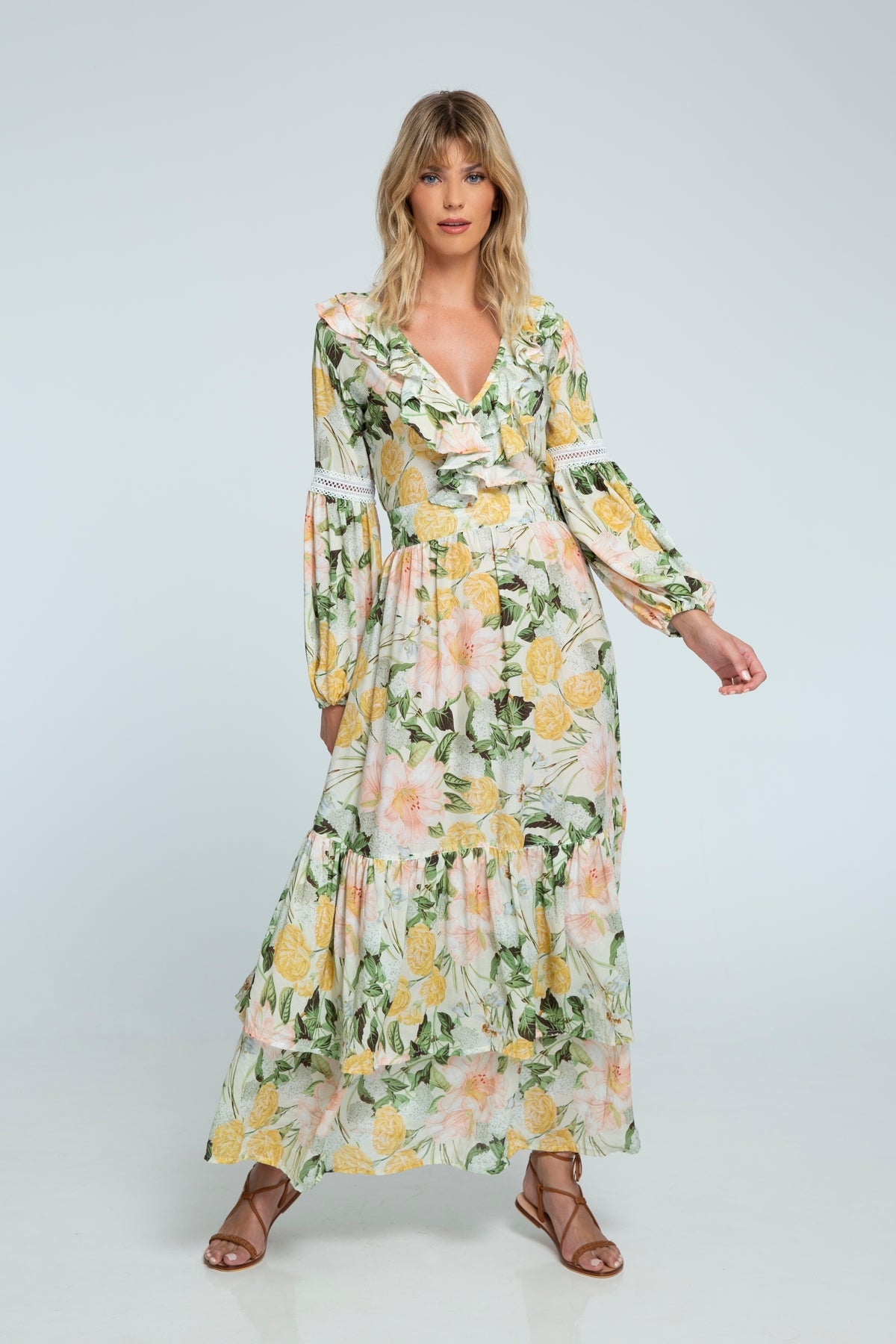 Floral Fantasy Maxi Dress