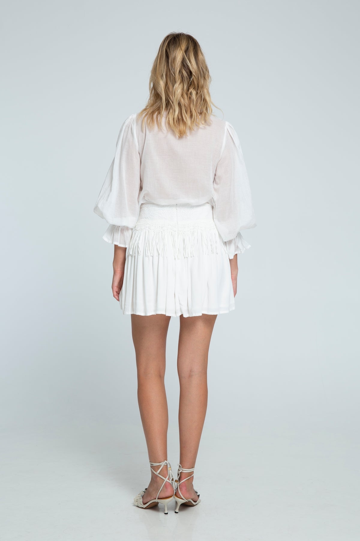 Lana Fringe Mini Skirt