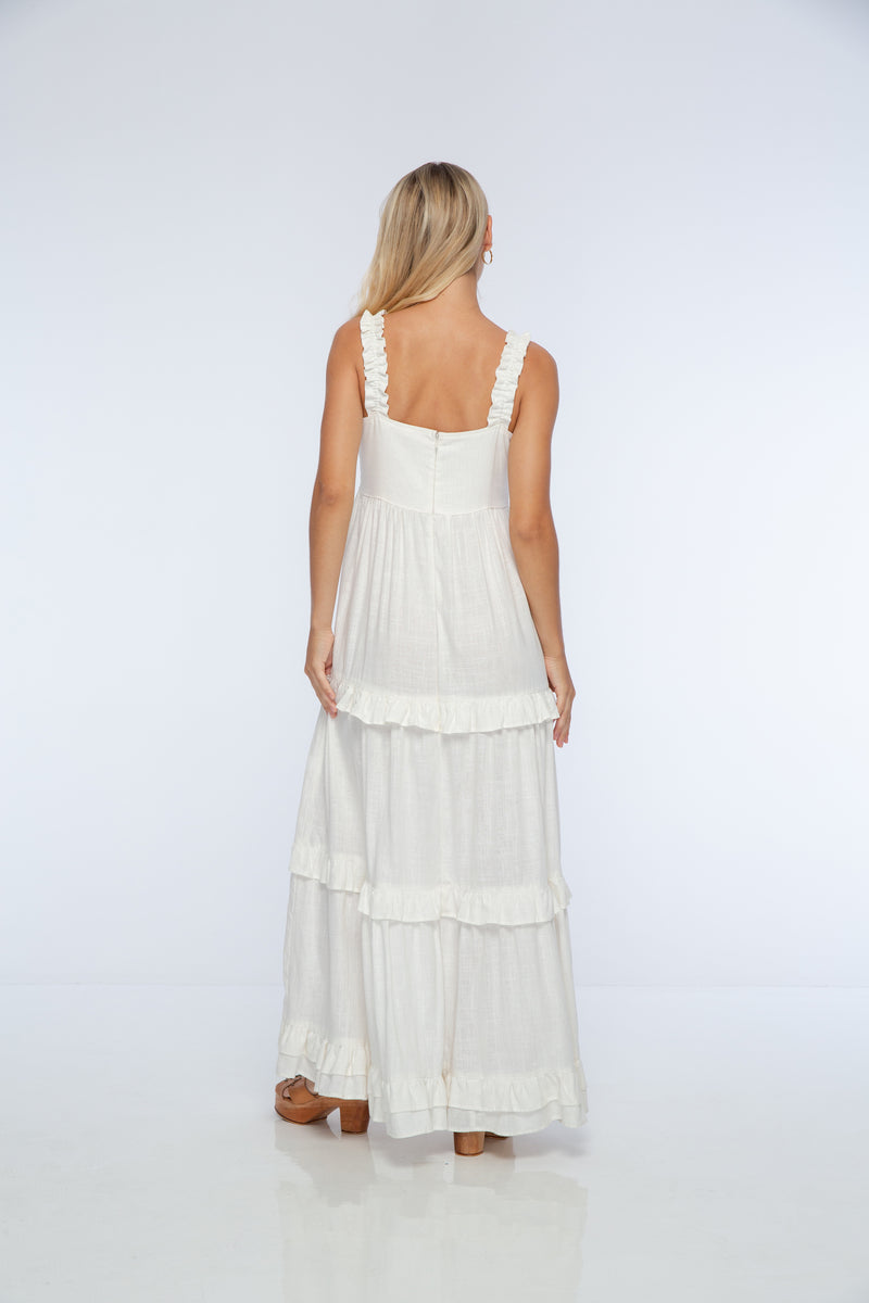 Myla Babydoll Maxi Dress