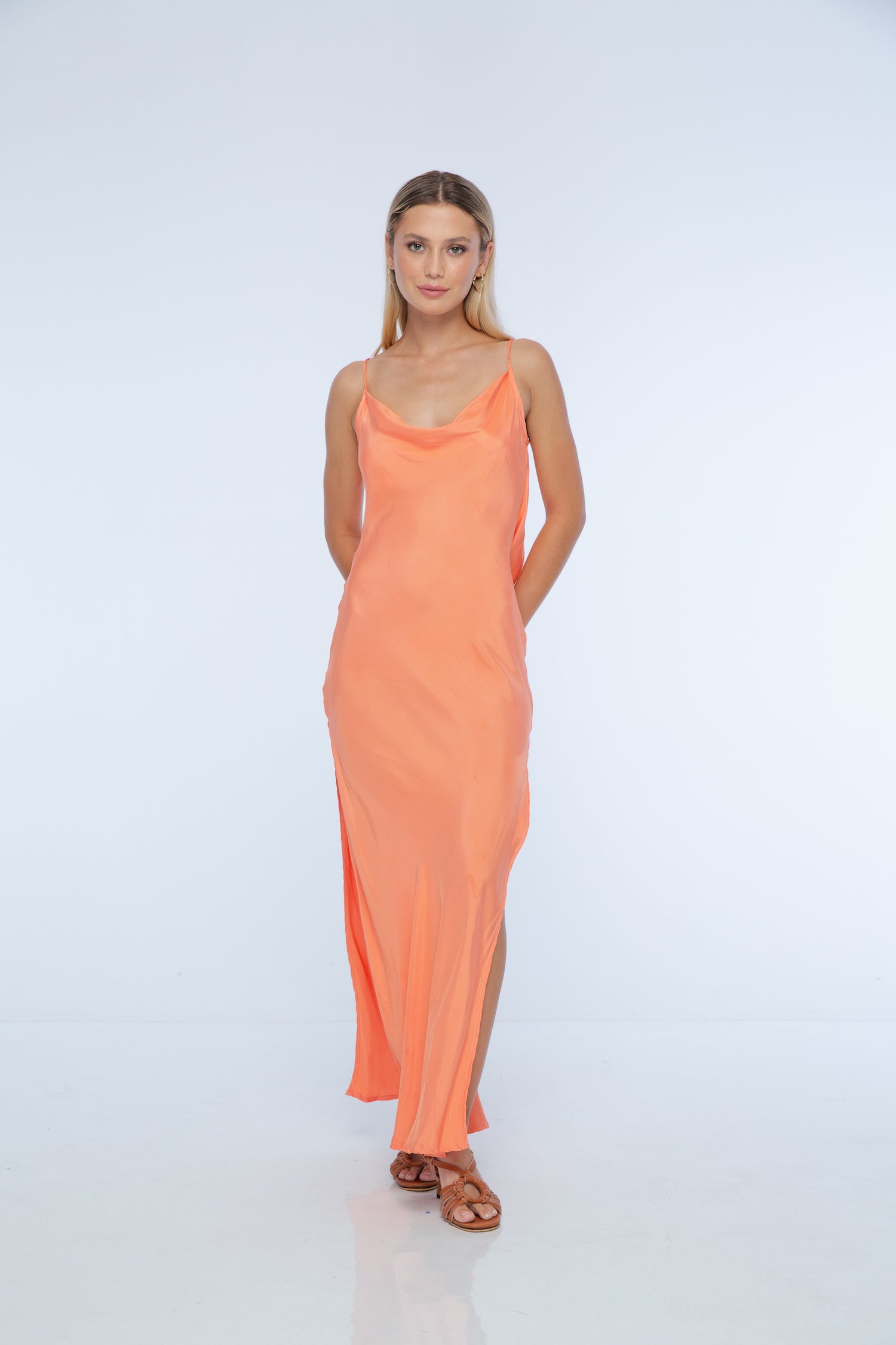 Freya Cowlneck Maxi Dress