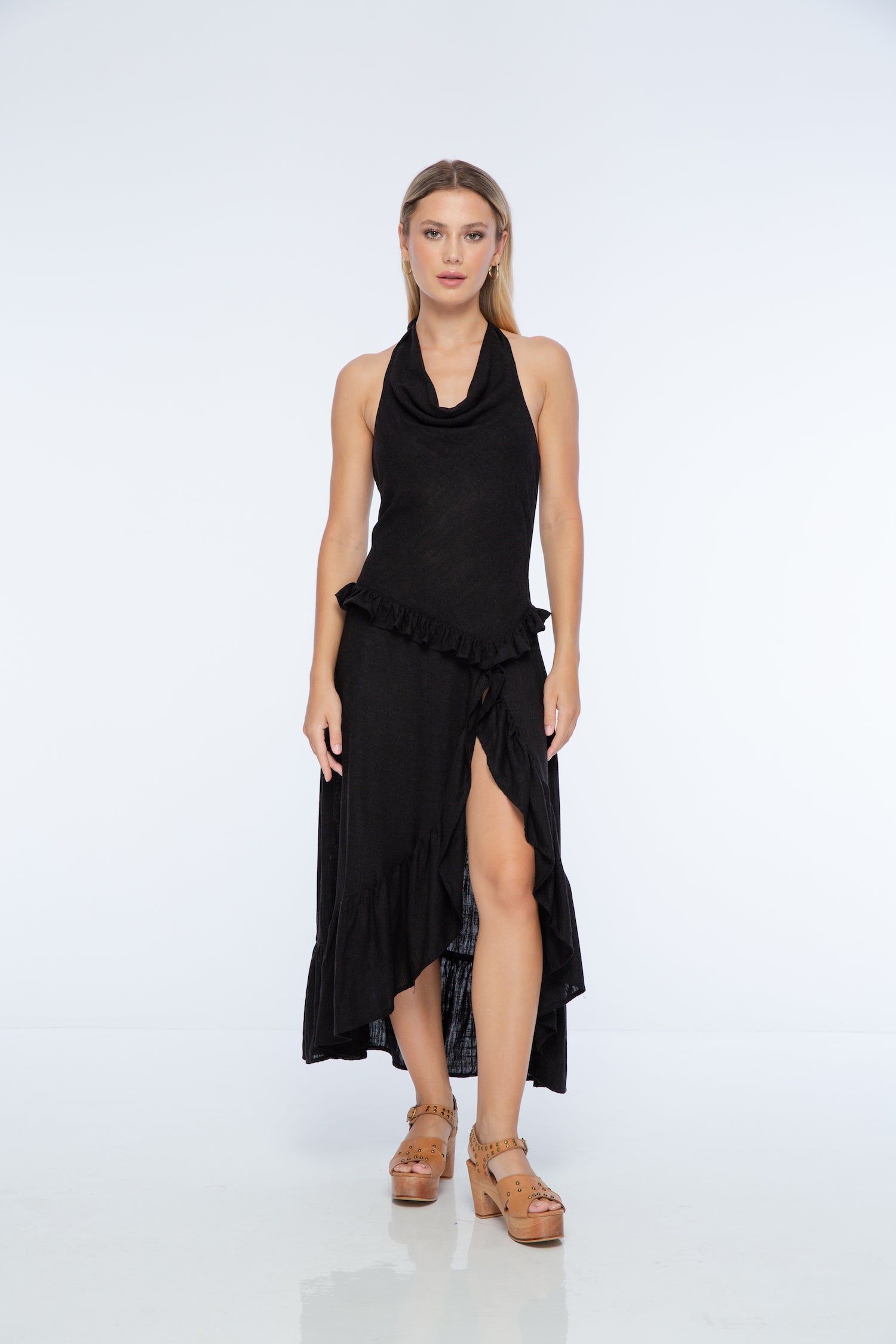 Myla Ruffle Maxi Dress