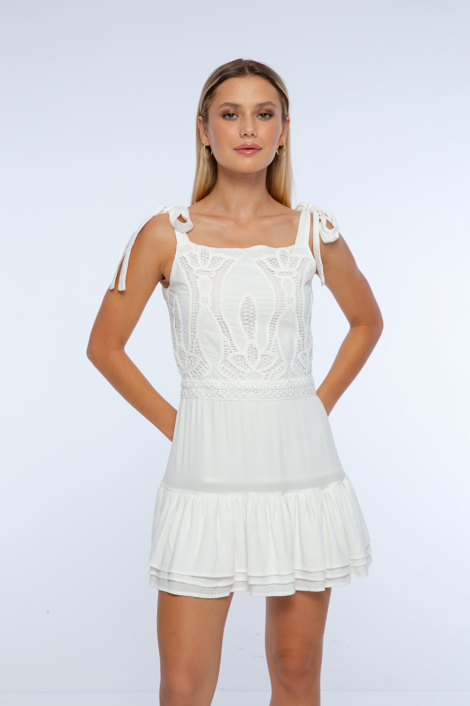 Zania Ruffle Dress