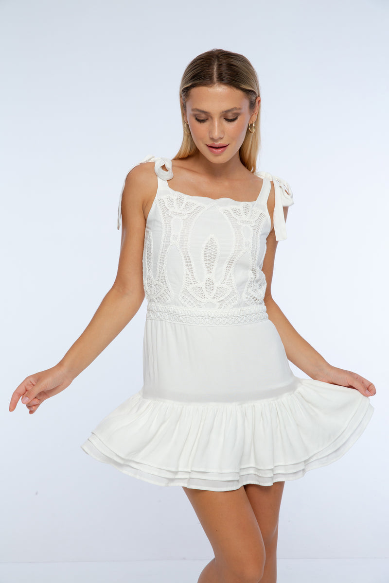 Zania Ruffle Dress