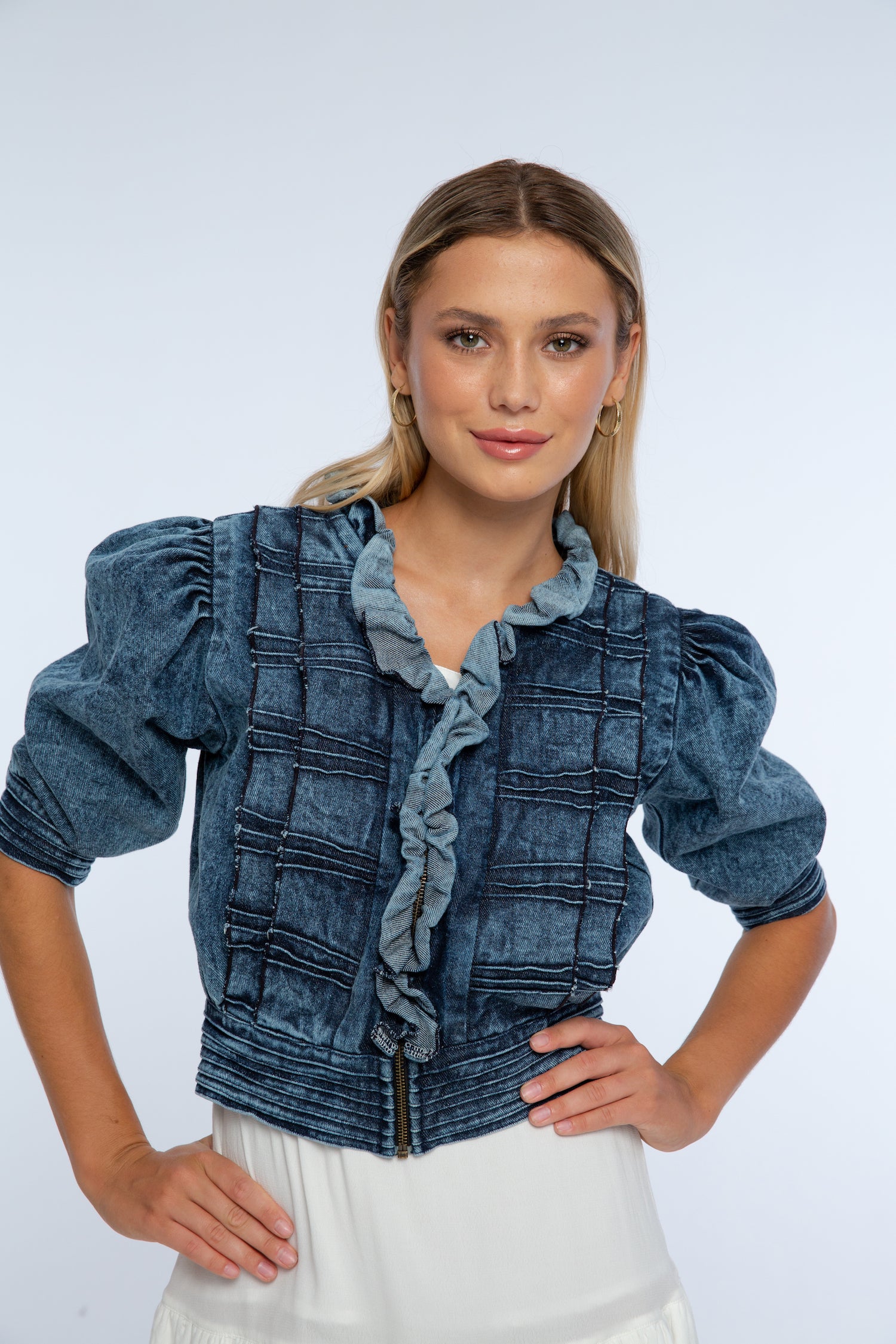 Morris Crop Denim Jacket