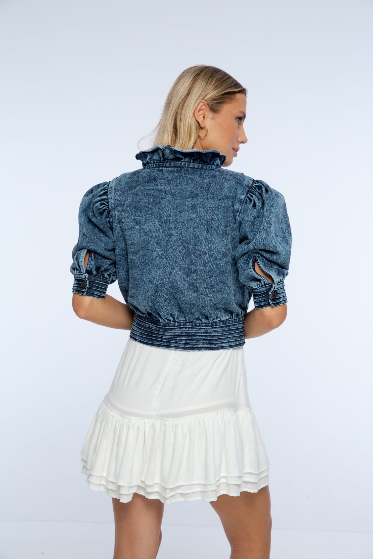 Morris Crop Denim Jacket