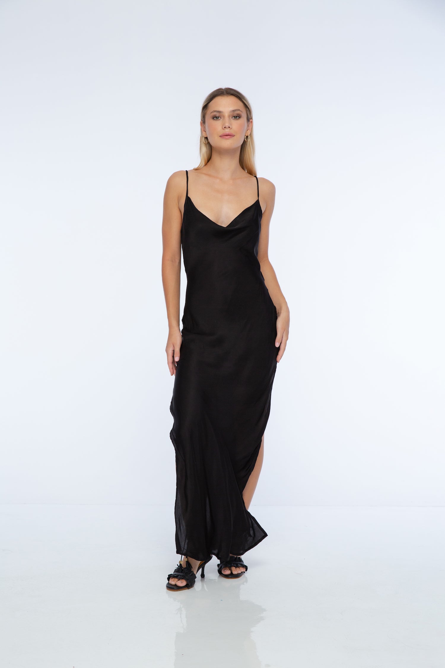 Freya Cowlneck Maxi Dress