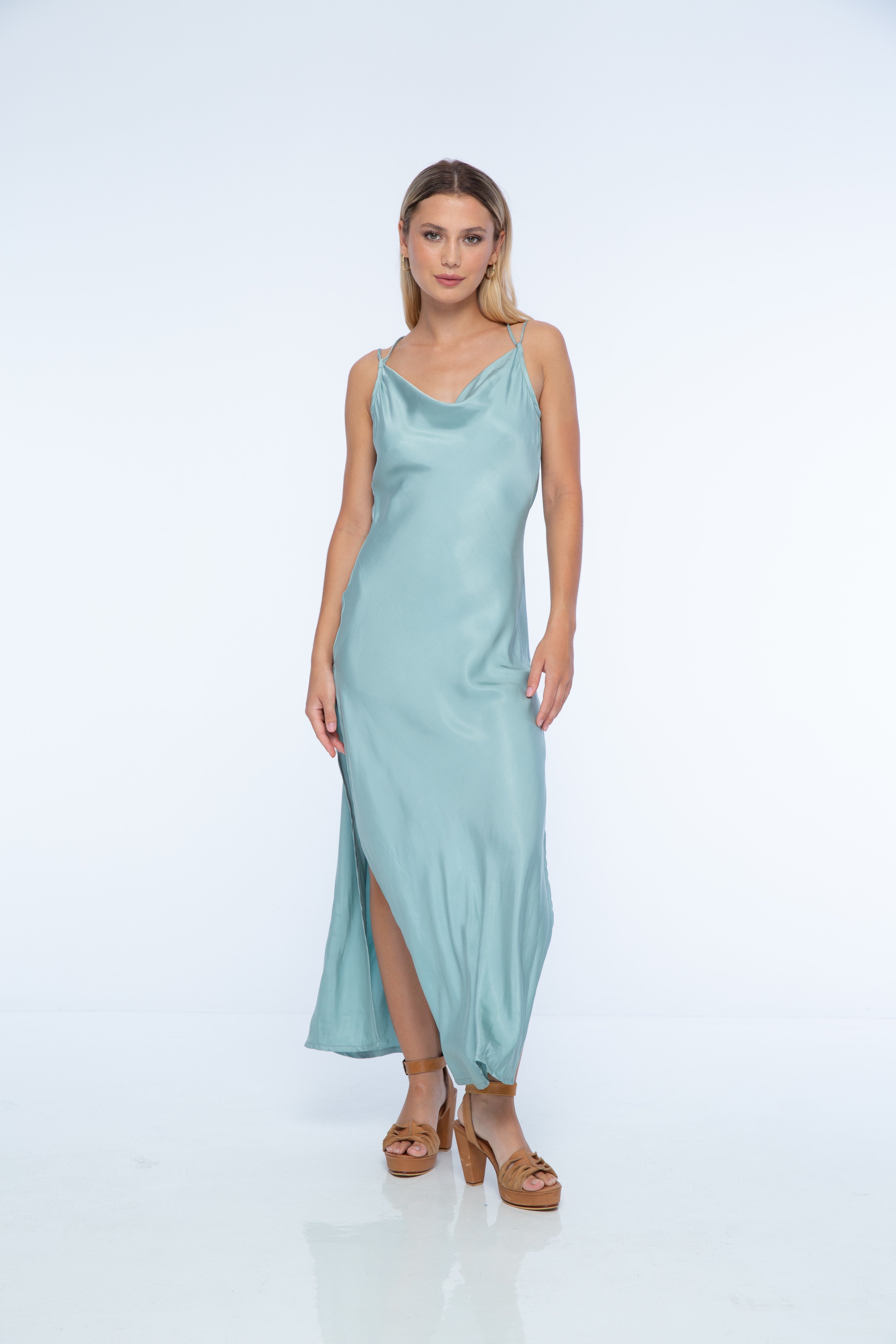 Freya Cowlneck Maxi Dress