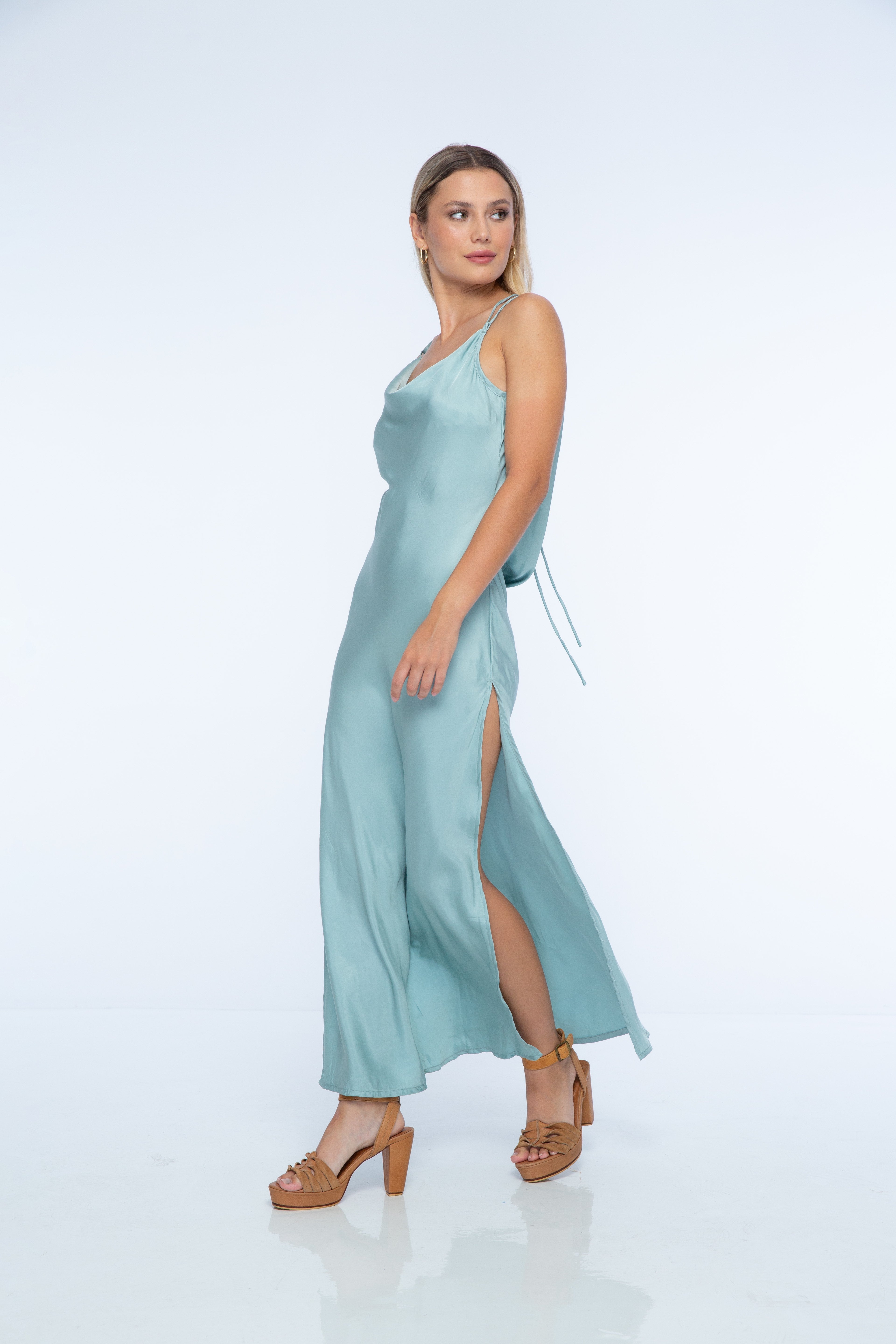 Freya Cowlneck Maxi Dress