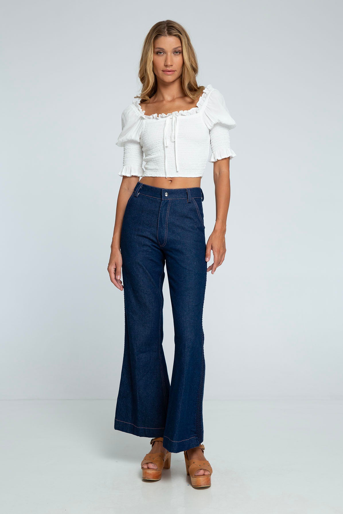 Mirabella Ruched Crop Top